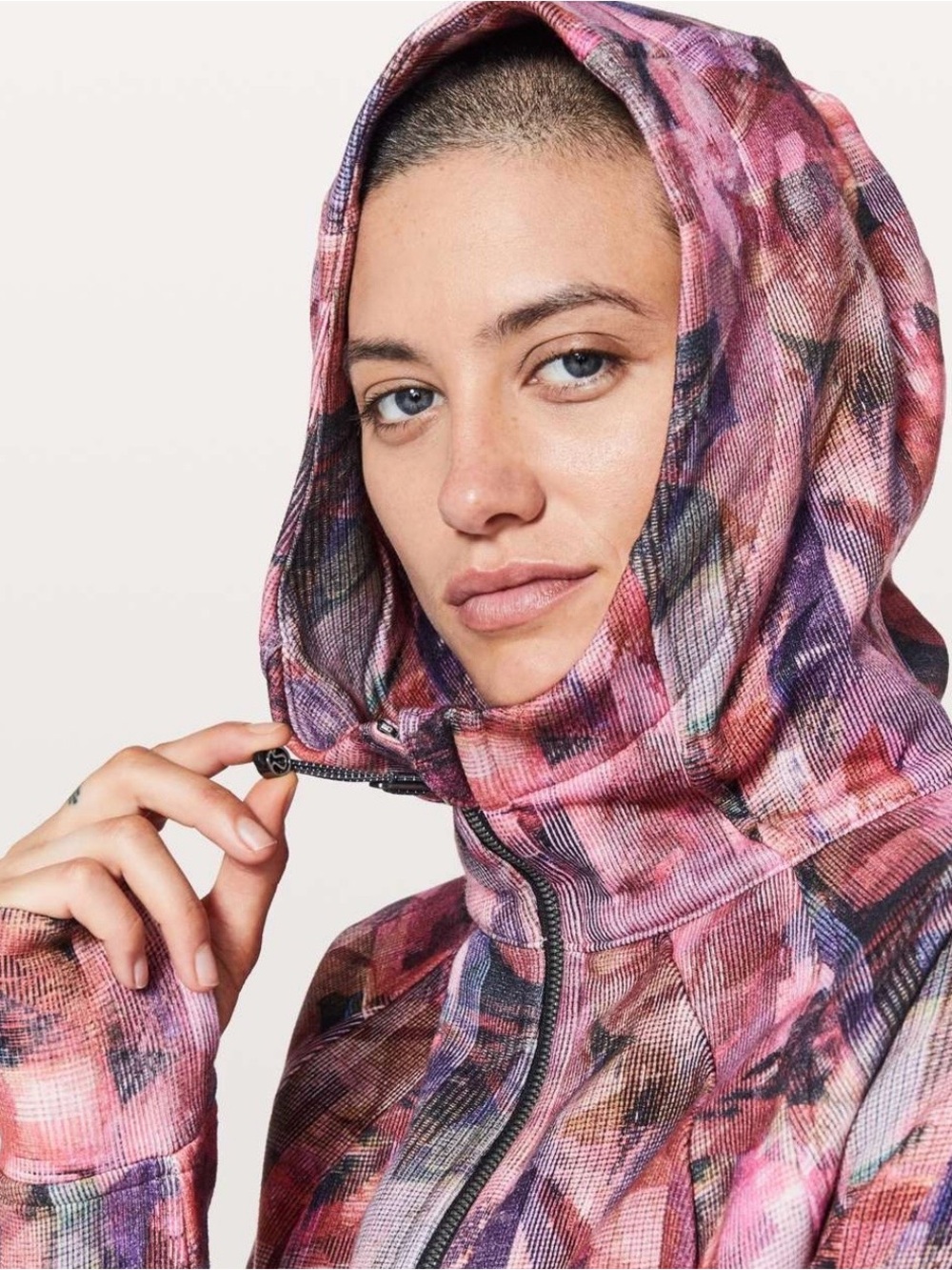 Lululemon Scuba hoodie Sun dazed Multi pink 12